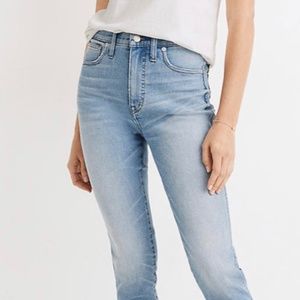 Madewell NWT High-Rise Skinny Crop Jeans